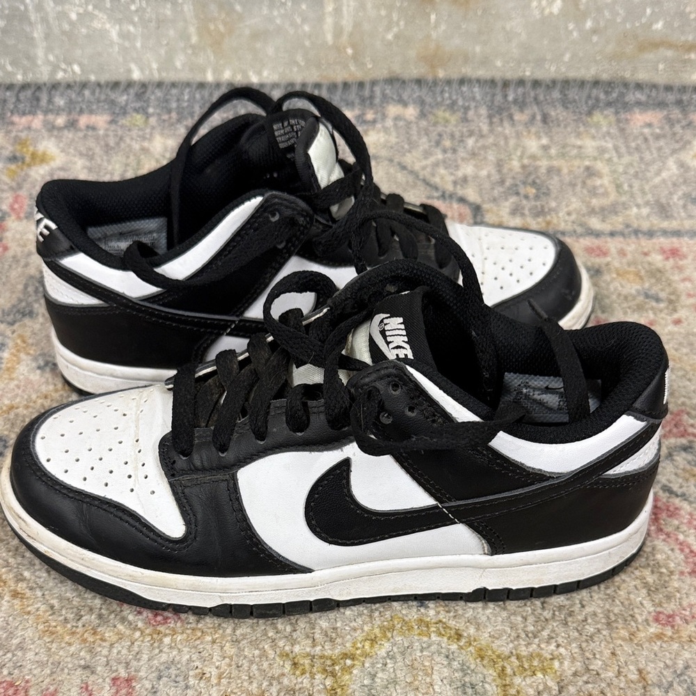 Nike Black and White Low-Top Sneakers